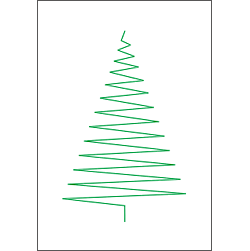 Christmas Tree Truck String Art Pattern Download